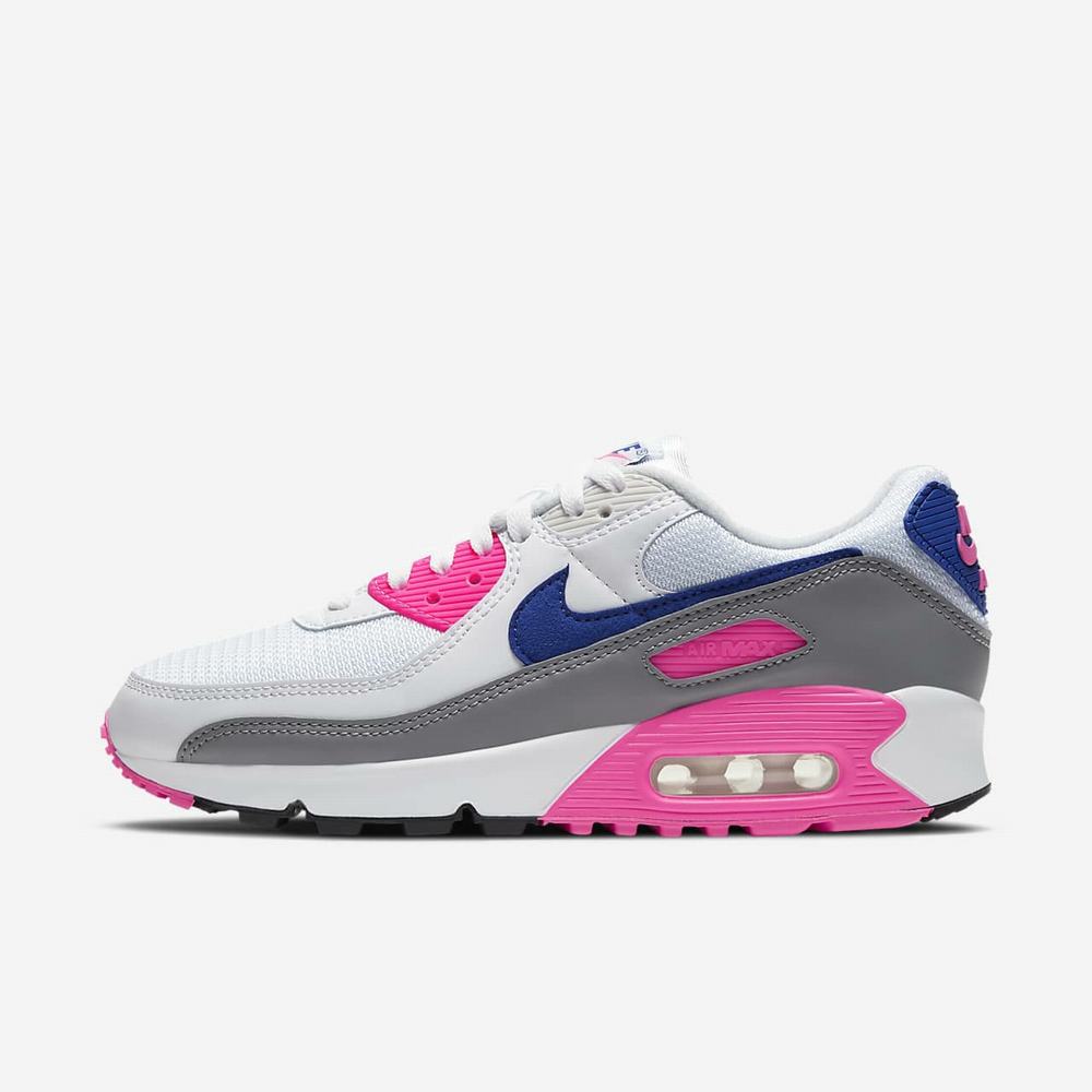 Basket Nike Air Max 3 Blanche 1238-507 White/Concord/Pink Blast/Vast Grey Homme | AHB-45539246